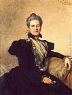 Theobald Chartran Portrait of Mrs Charles Lockhart painting